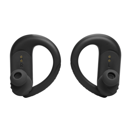 JBL Endurance Peak 3 - Black - Dust and water proof True Wireless active earbuds - Back